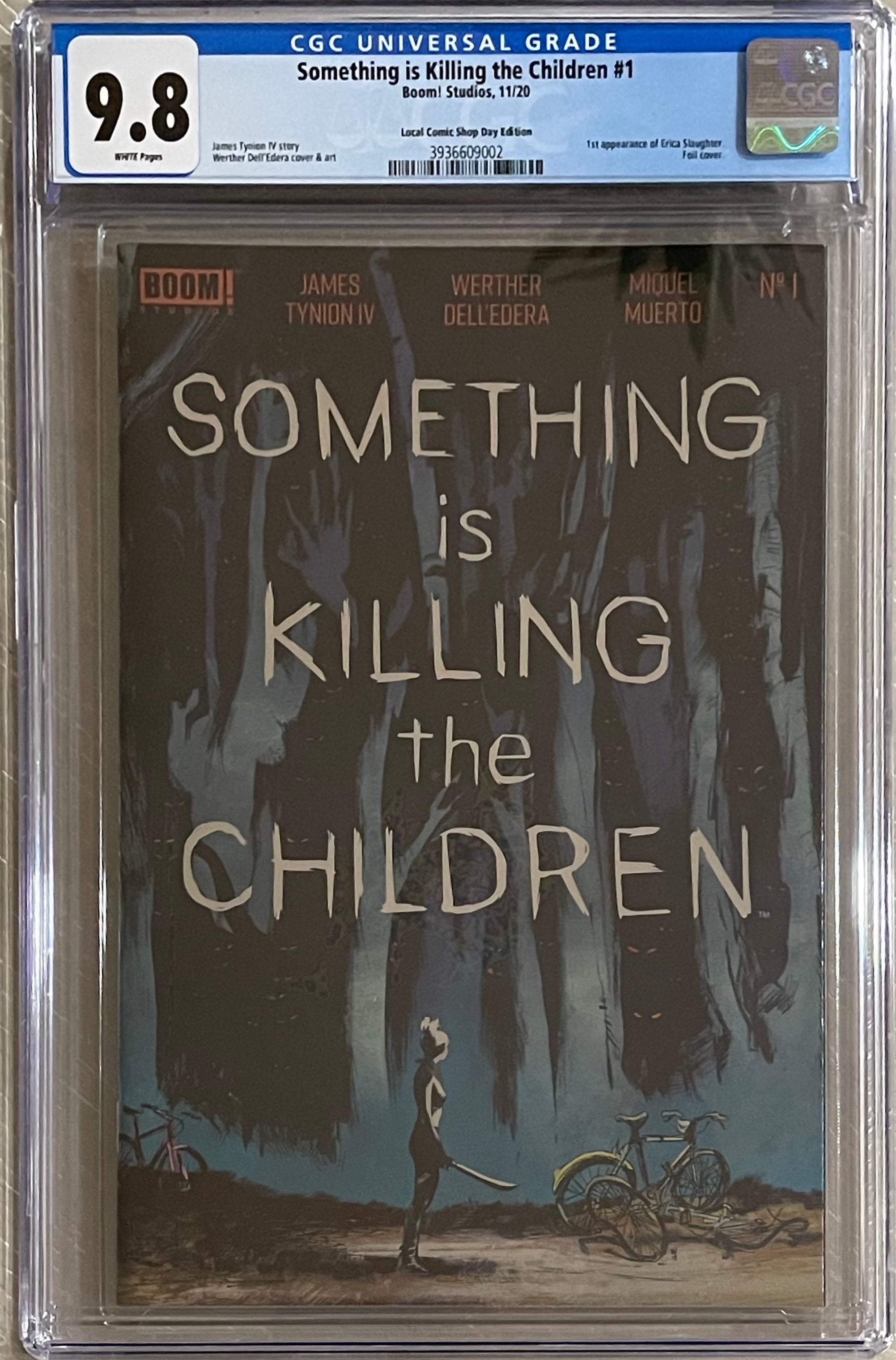 SOMETHING IS KILLING THE CHILDREN #1 LCSD FOIL VARIANT CGC 9.8