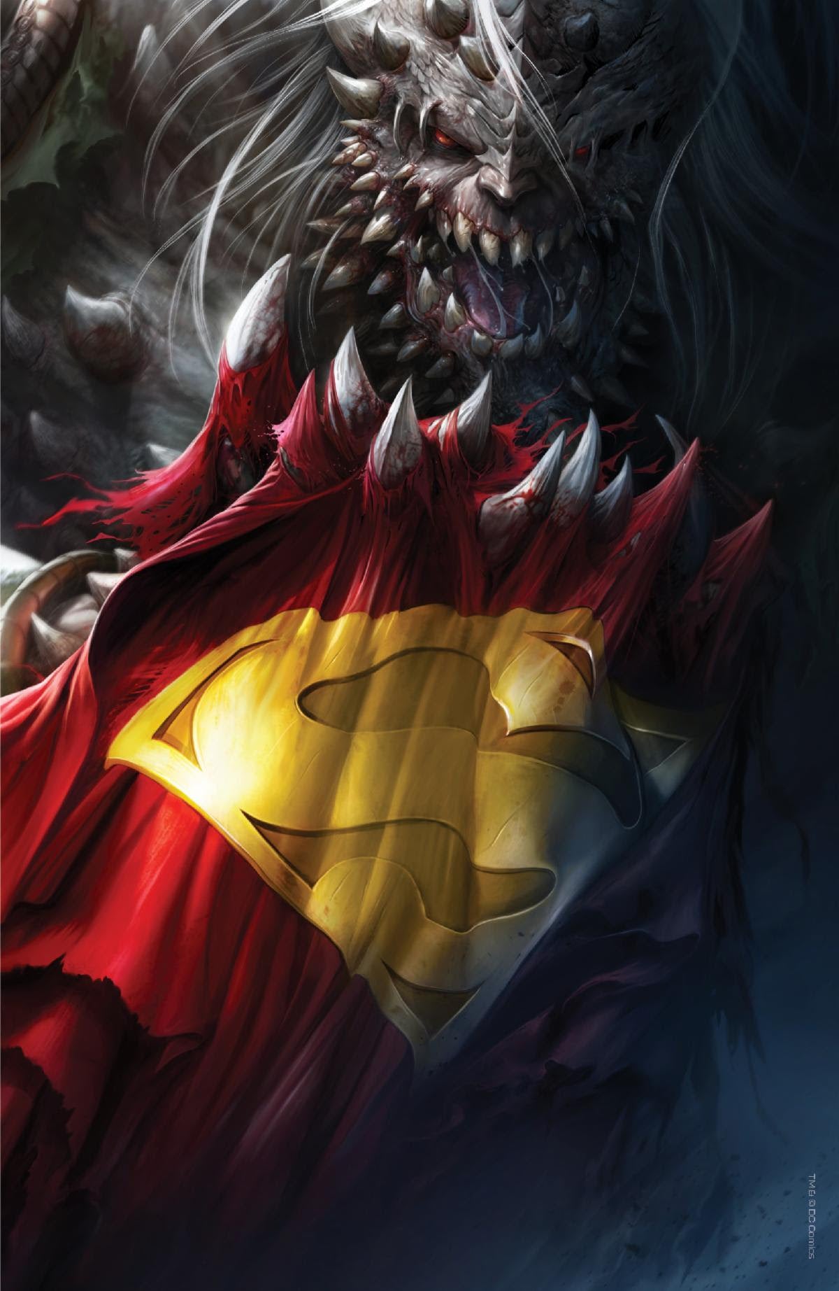 11/08/2022 DEATH OF SUPERMAN 30TH ANNIVERSARY SPECIAL #1 (ONE-SHOT) CVR E FRANCESCO MATTINA DOOMSDAY DIE-CUT VARIANT (CB13)