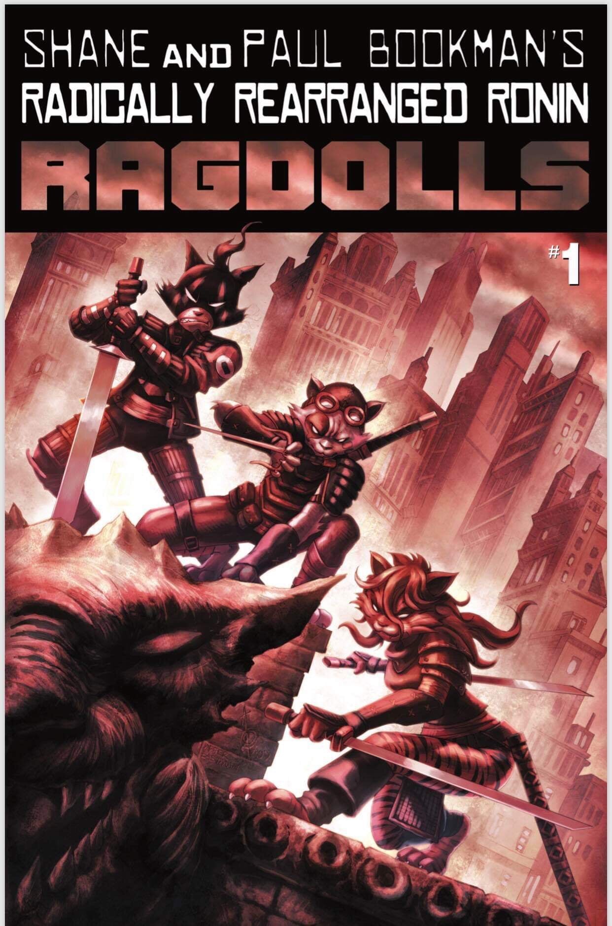 RADICALLY REARRANGED RONIN RAGDOLLS ONE SHOT ALAN QUAH EXCLUSIVE RAW, SIGNED & GRADED OPTION MEGACON 2019