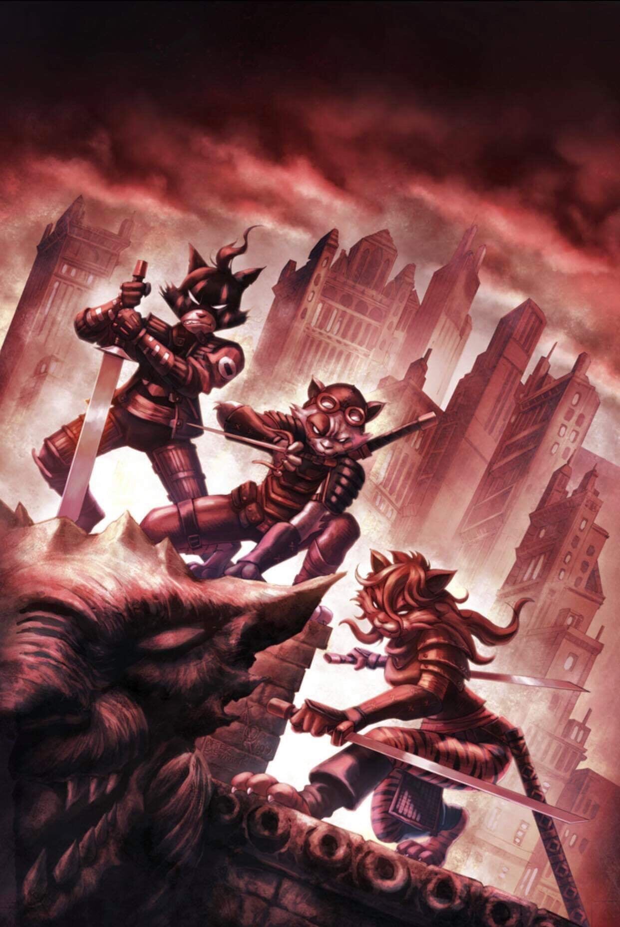 RADICALLY REARRANGED RONIN RAGDOLLS ONE SHOT ALAN QUAH EXCLUSIVE RAW, SIGNED & GRADED OPTION MEGACON 2019