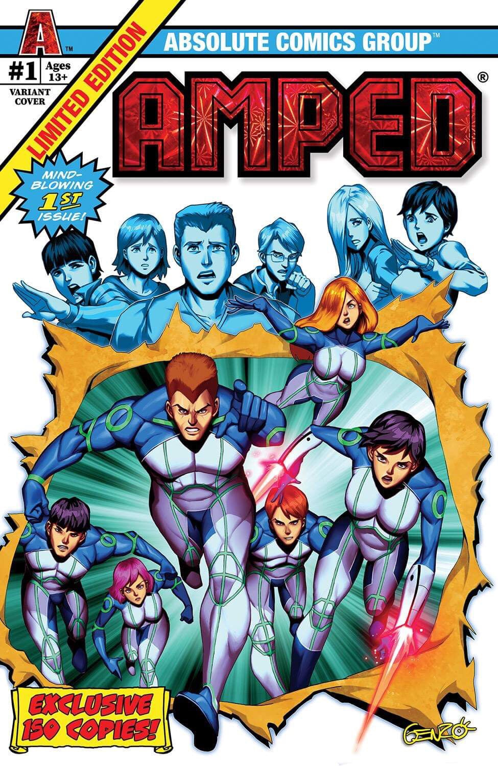AMPED #1 BTC EXCLUSIVE 06/26/19