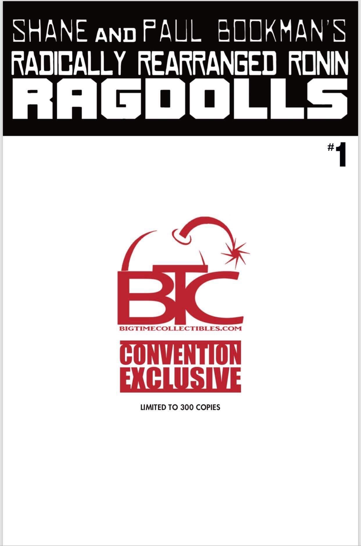 RADICALLY REARRANGED RONIN RAGDOLLS ONE SHOT ALAN QUAH EXCLUSIVE RAW, SIGNED & GRADED OPTION MEGACON 2019