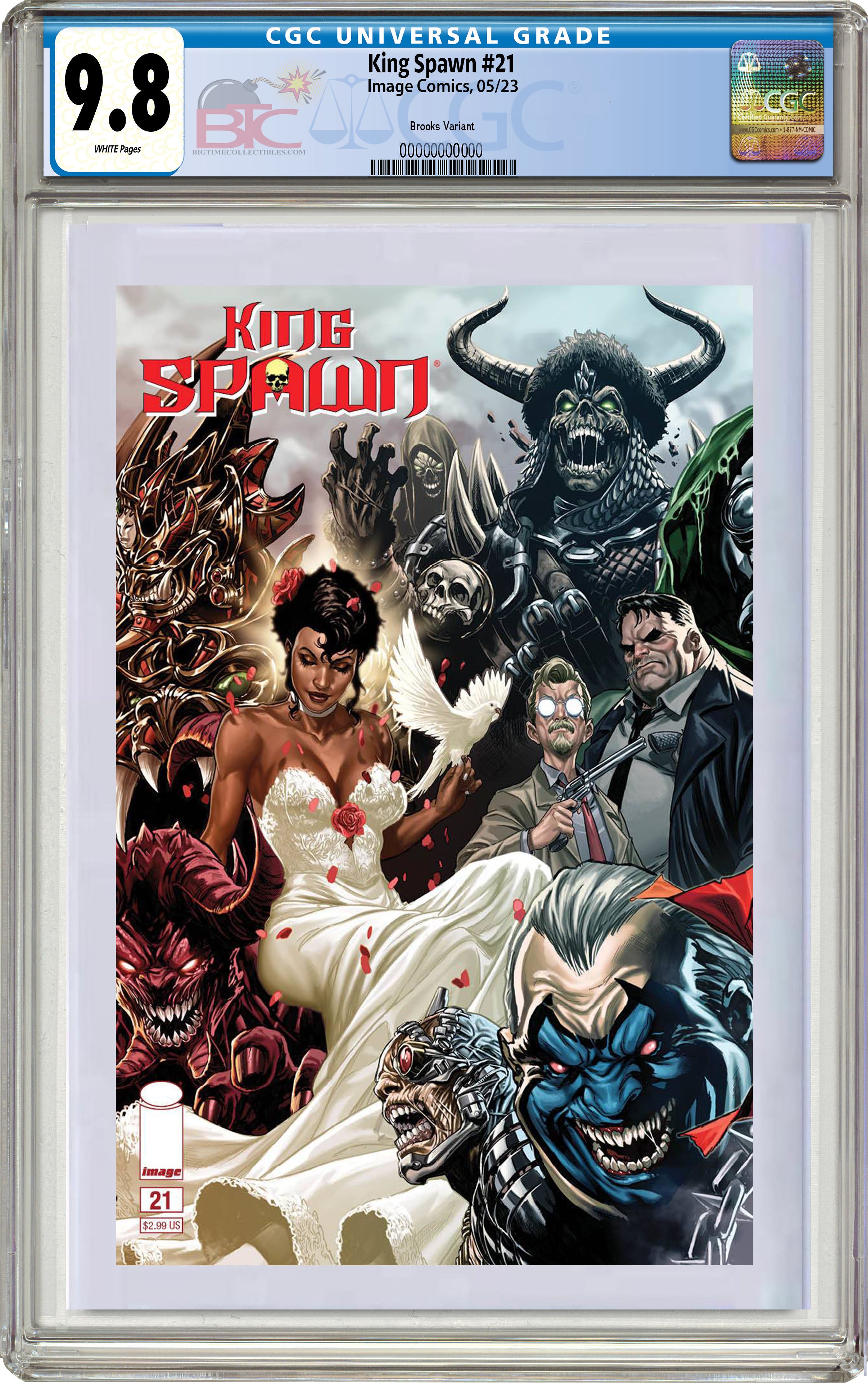 03/29/23 KING SPAWN #21 CVR A BROOKS