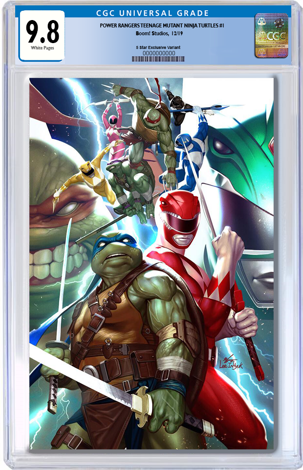POWER RANGERS TMNT #1 INHYUK LEE, ALAN QUAH & KAEL NGU EXCLUSIVE VIRGIN COVER