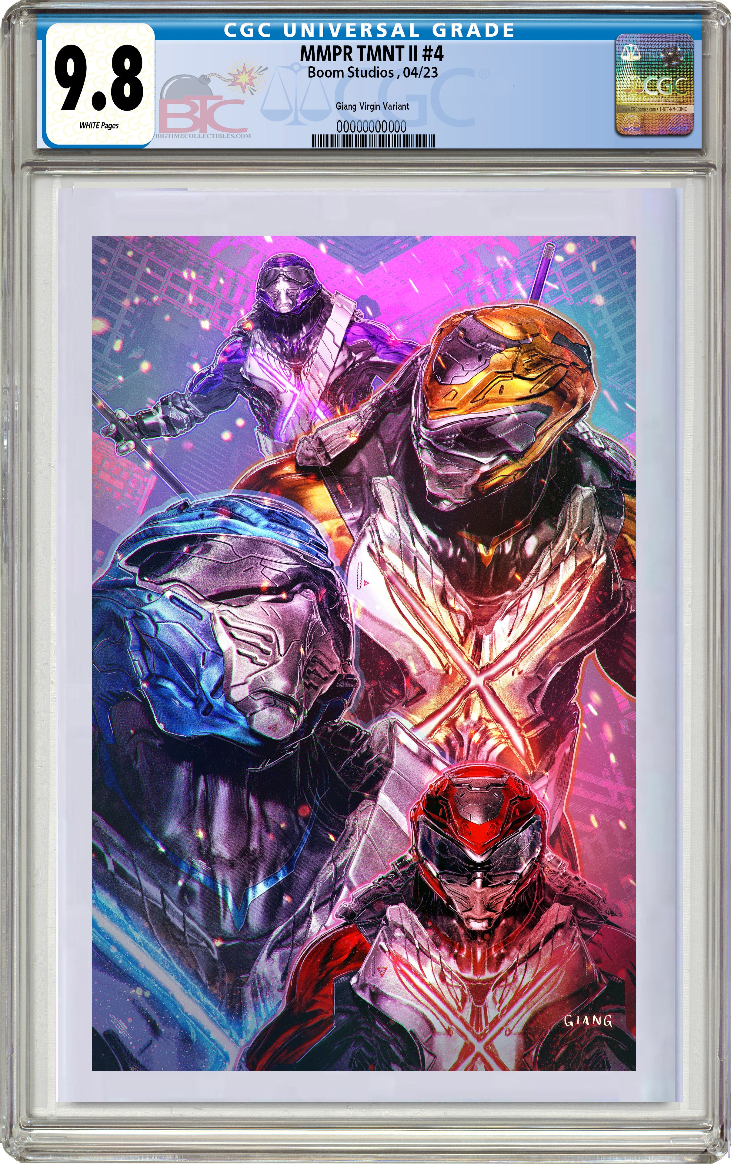 MMPR TMNT II #5 JOHN GIANG EXCLUSIVE VARIANT OPTIONS