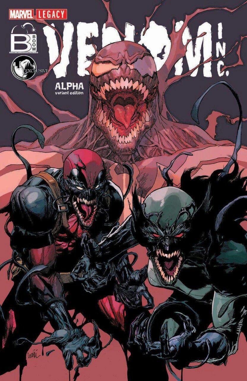 AMAZING SPIDER-MAN VENOM INC ALPHA - BOOM EXCLUSIVE LEINIL FRANCIS YU COVER