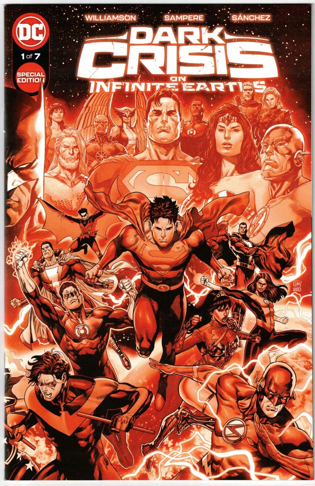 08/09/2022 DARK CRISIS ON INFINITE EARTHS SPECIAL EDITION #1 SDCC 2022 SPECIAL EDITION