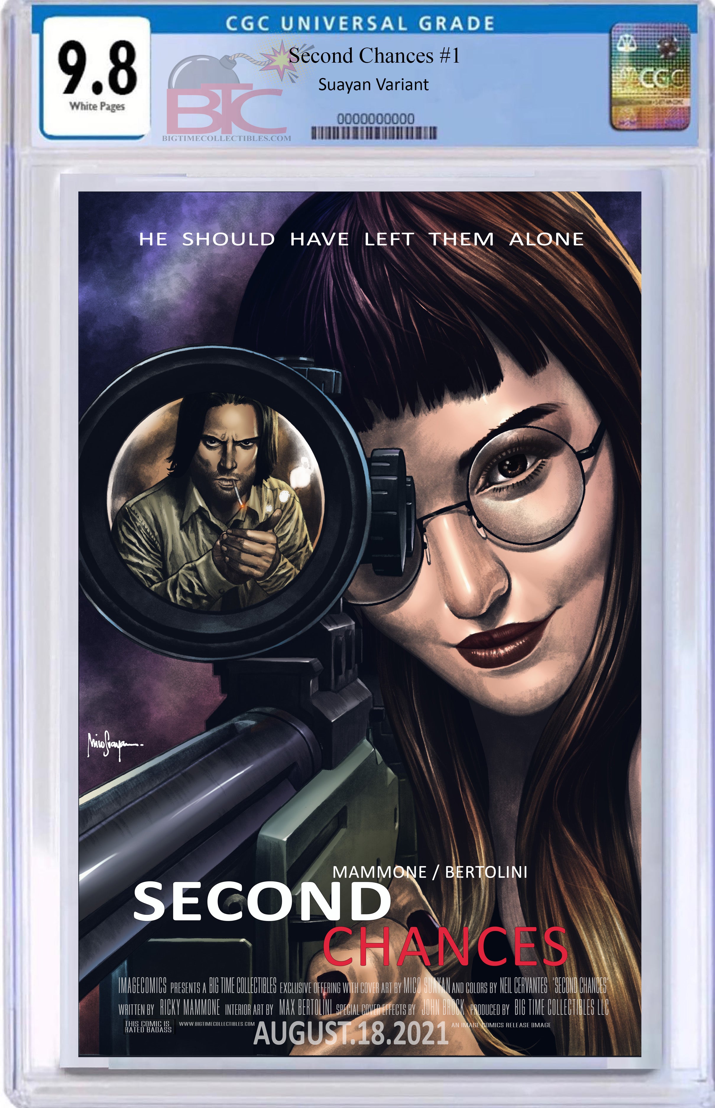 SECOND CHANCES #1 MICO SUAYAN EXCLUSIVE HOMAGE VARIANT