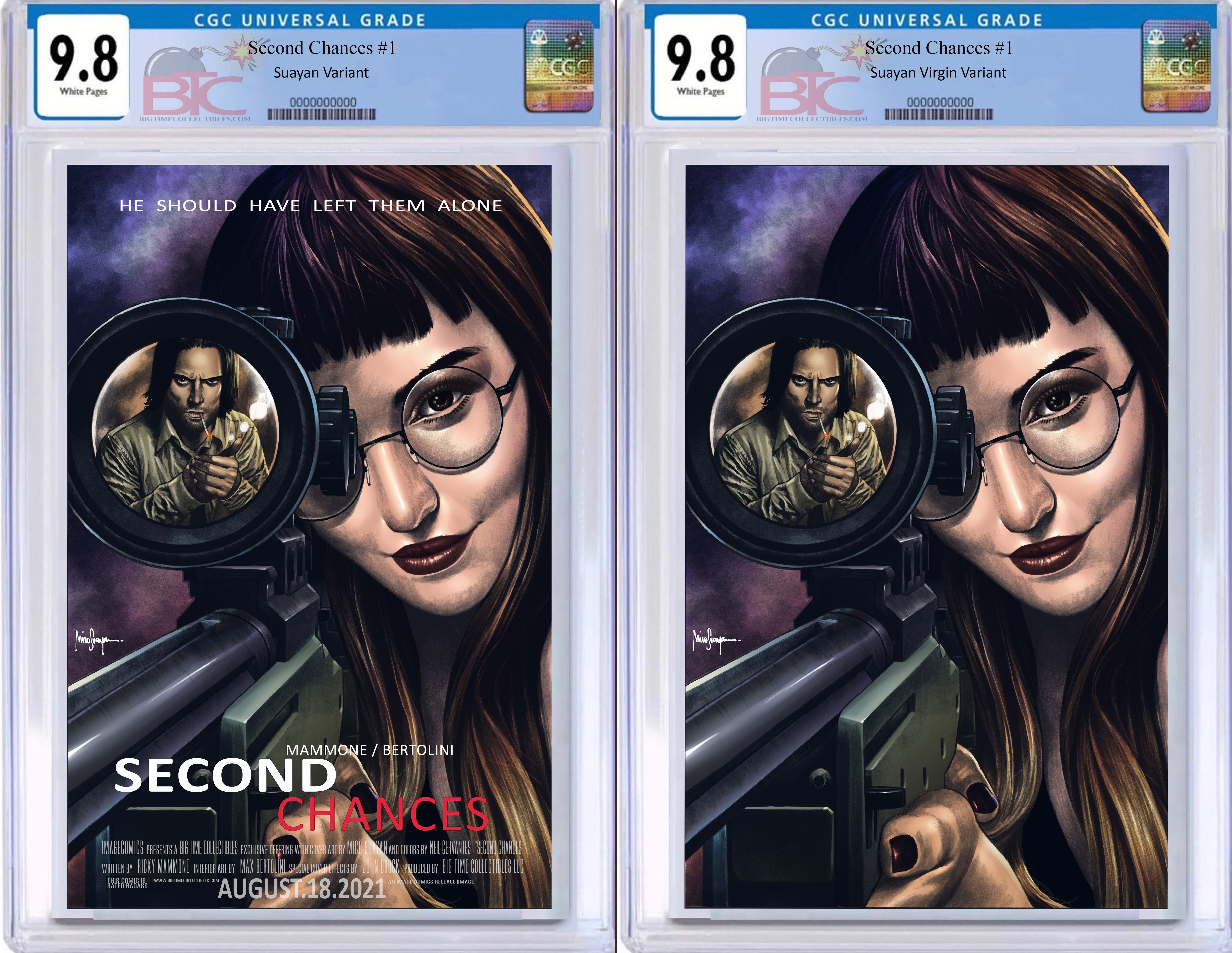 SECOND CHANCES #1 MICO SUAYAN EXCLUSIVE HOMAGE VARIANT