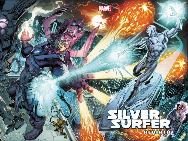 01/19/2022 SILVER SURFER REBIRTH #1 (OF 5) CASTELLINI 1:25 WRAPAROUND VARIANT