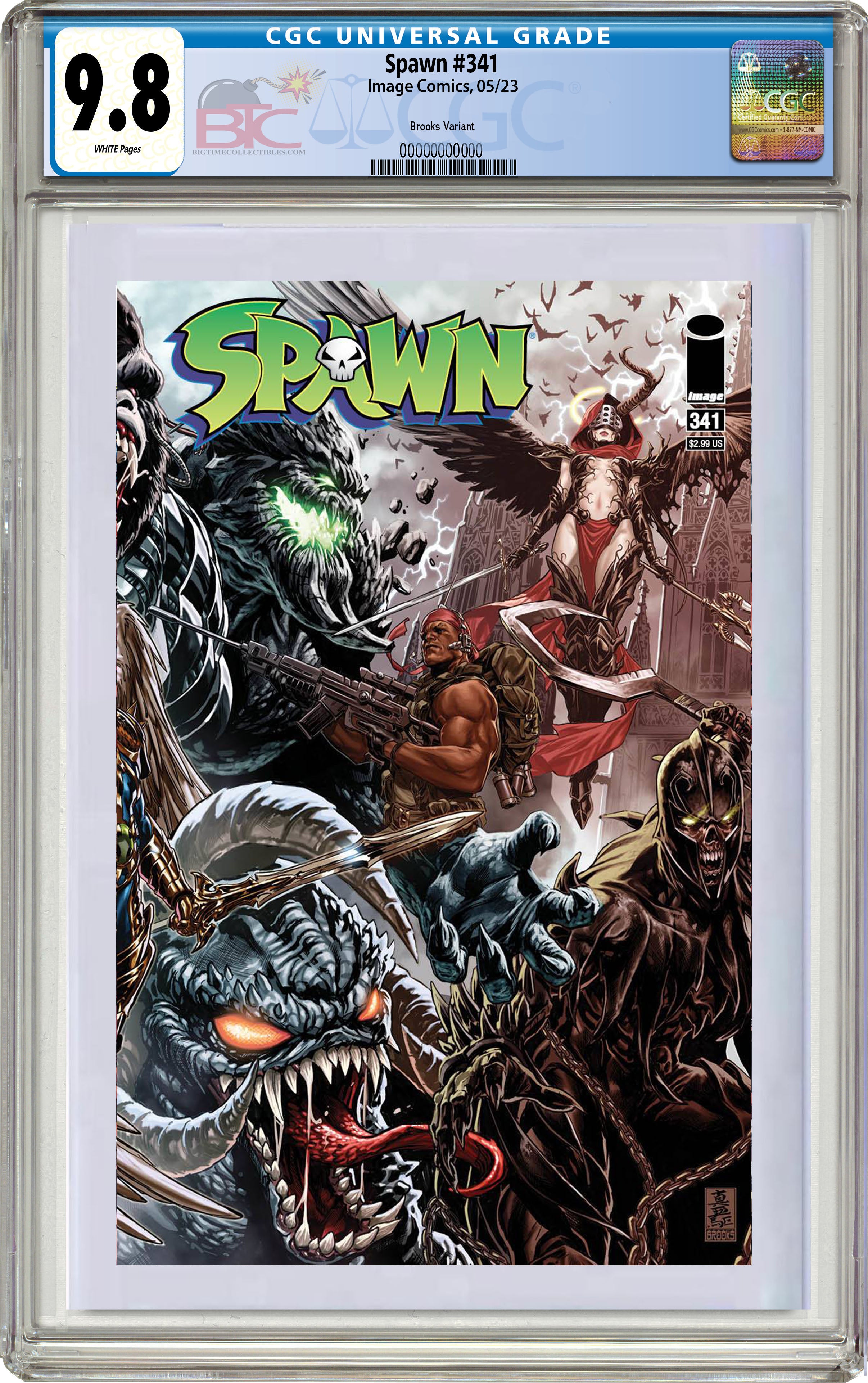 05/03/23 SPAWN #341 CVR A BROOKS