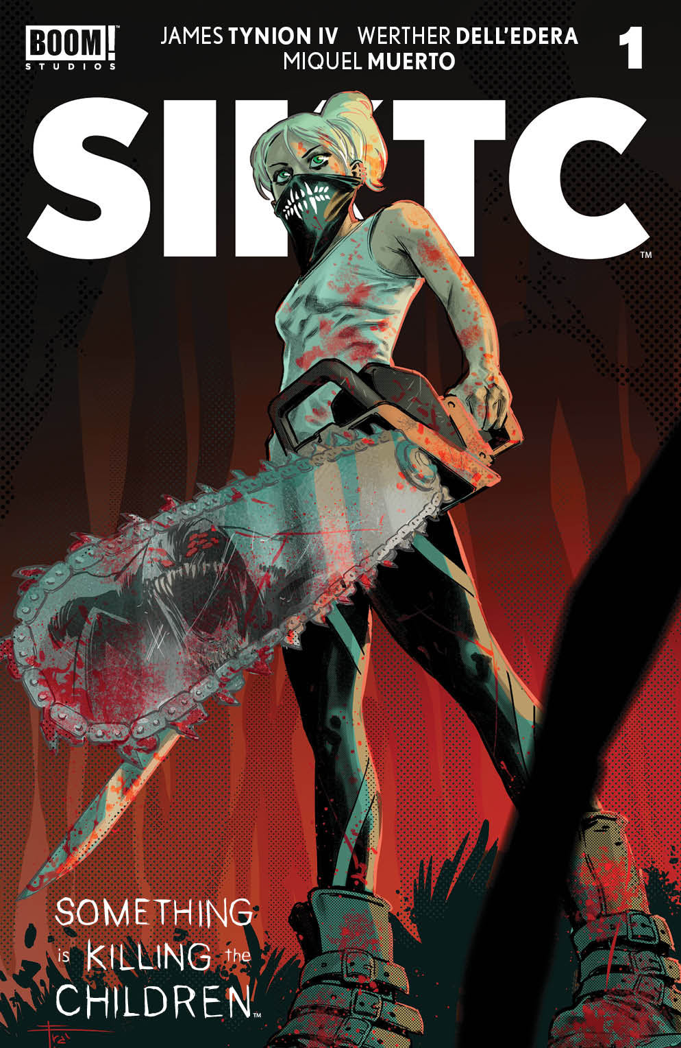 SOMETHING IS KILLING THE CHILDREN #1 8TH PRINTING  W/FREE BRZRKR #2 (CB32)