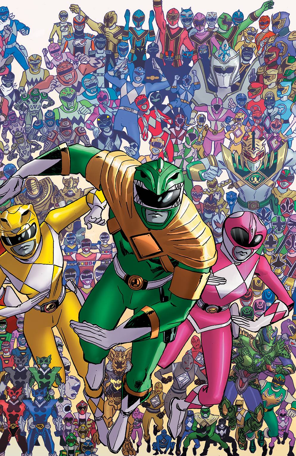 MIGHTY MORPHIN POWER RANGERS #25 1:25 COPY KOBLISH 03/28/18