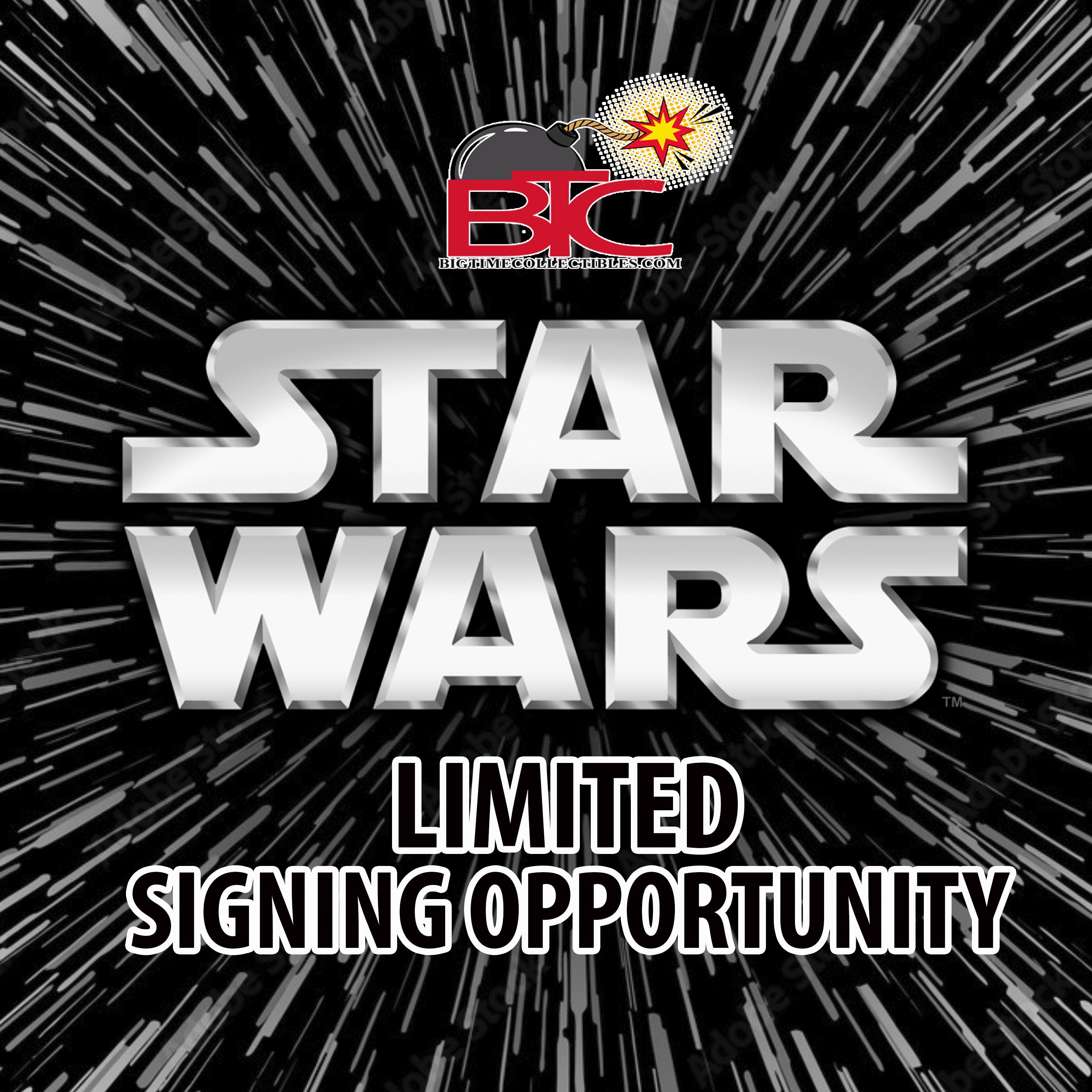 STAR WARS CELEBRITIES SIGNING EVENT