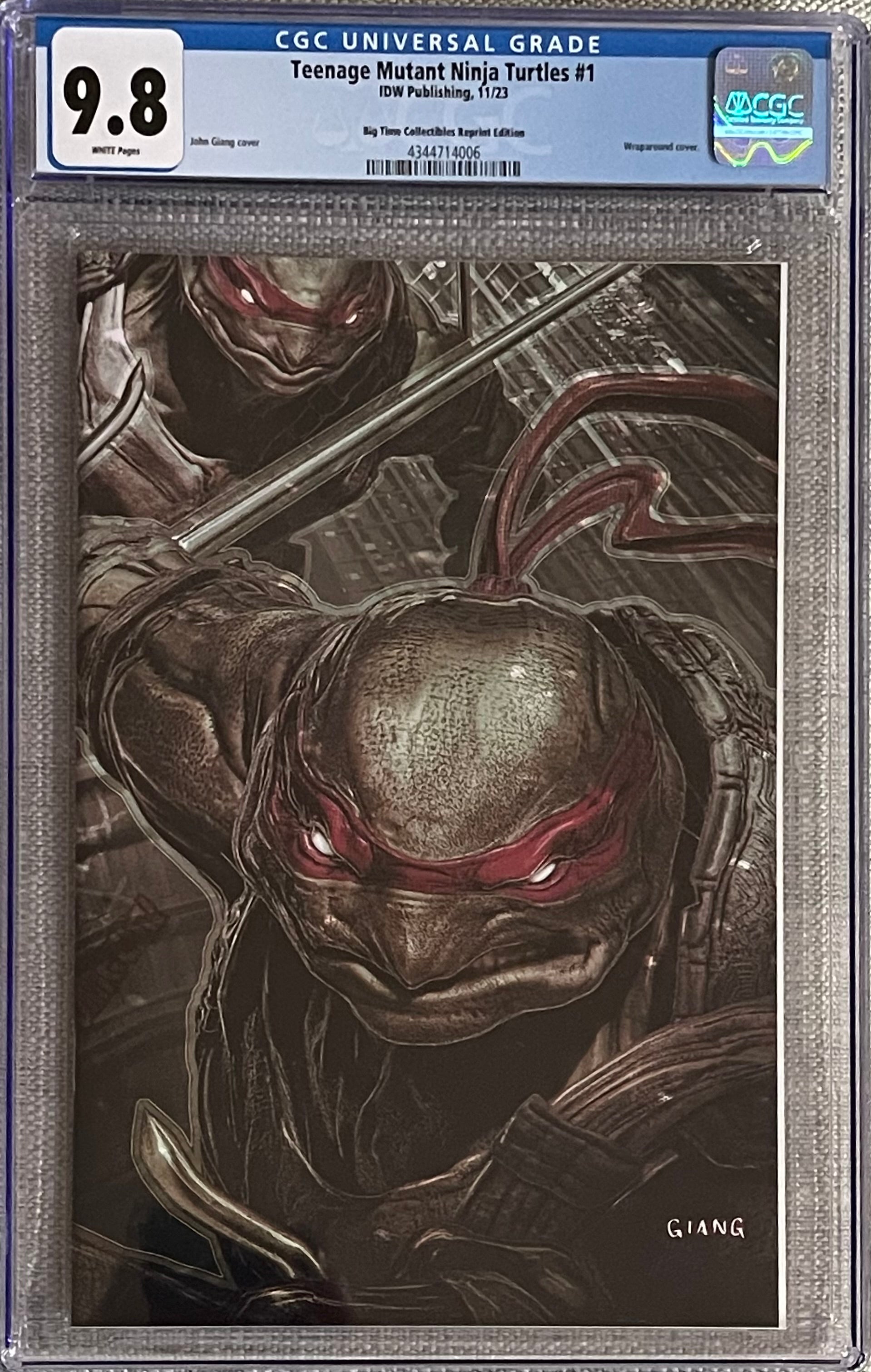 TMNT #1 1984 MIRAGE NYCC EXCLUSIVE JOHN GIANG SPECIAL EDITION CGC 9.8 (C108)