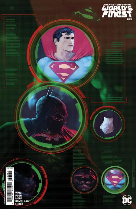 BATMAN SUPERMAN WORLDS FINEST #25 CVR I INC 1:50 STEVAN SUBIC CARD STOCK VAR - 3-19-2024