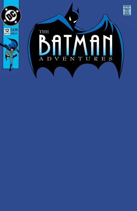 BATMAN ADVENTURES #12 FACSIMILE EDITION CVR C BLANK VAR -- [Expected In Stock Date : 03-12-25]