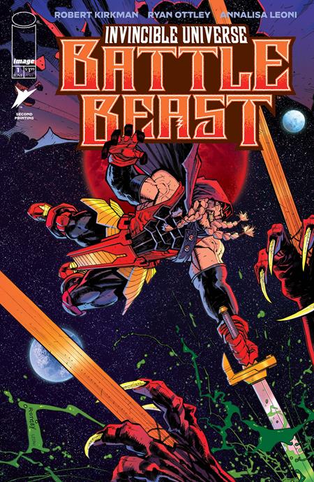 INVINCIBLE UNIVERSE BATTLE BEAST #1 2ND PTG CVR A RYAN OTTLEY -- [Expected In Stock Date : 06-11-25 ]
