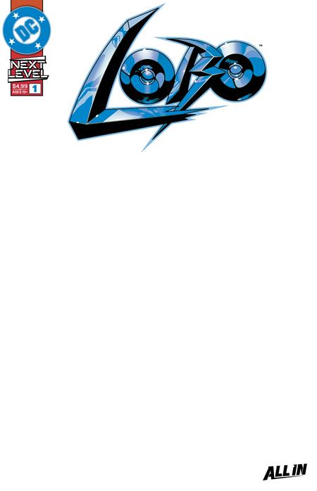 LOBO #1 CVR F BLANK CARD STOCK VAR -- [Expected In Stock Date : 03-18-26]