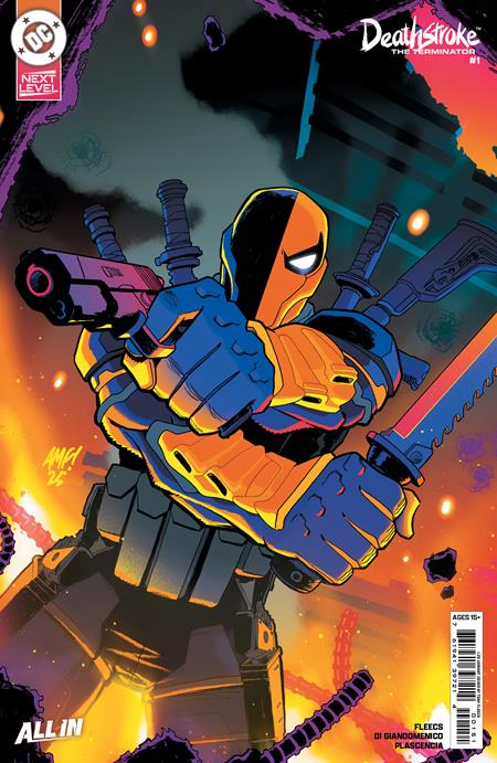 DEATHSTROKE THE TERMINATOR #1 CVR G INC 1:25 TONY FLEECS CARD STOCK VAR -- [Expected In Stock Date : 03-18-26]
