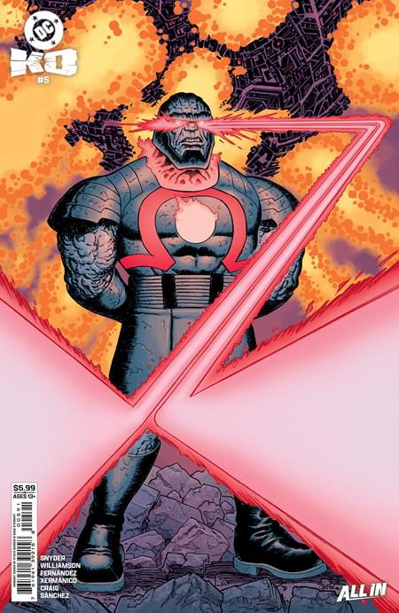 DC K.O. #5 (OF 5) CVR H STEVE SKROCE DARKSEID CARD STOCK VAR -- [Expected In Stock Date : 03-04-26]