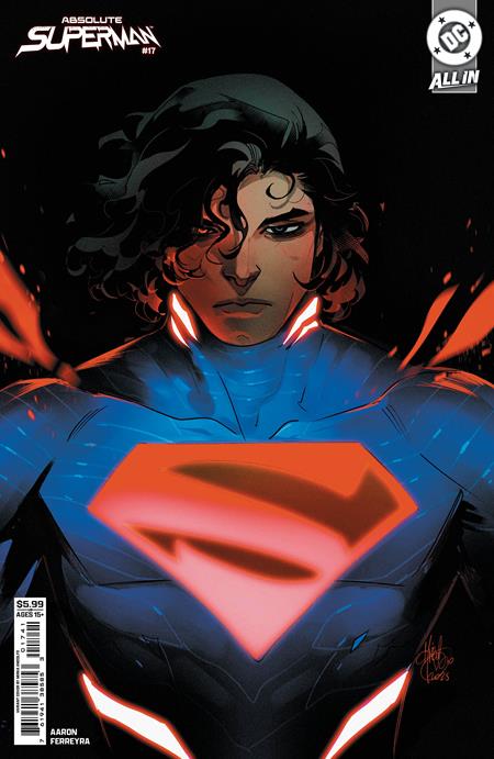 ABSOLUTE SUPERMAN #17 CVR D MIRKA ANDOLFO CARD STOCK VAR -- [Expected In Stock Date : 03-04-26]