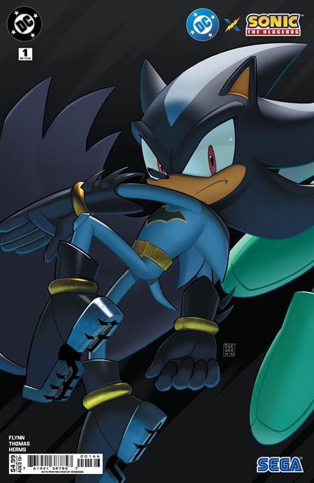 DC X SONIC THE HEDGEHOG #1 (OF 5) Sixth Printing Deegeemin Connecting-- [Expected In Stock Date : 04-29-26]