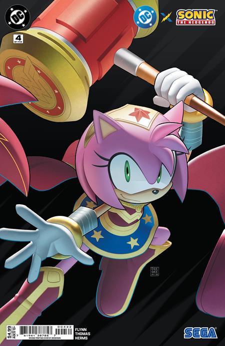 DC X SONIC THE HEDGEHOG #4 (OF 5) Second Printing Deegeemin Connecting -- [Expected In Stock Date : 04-29-26]