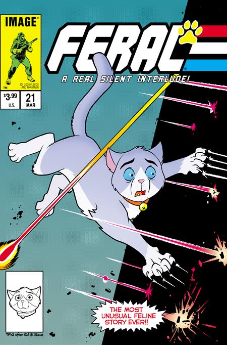 FERAL #21 CVR D INC 1:25 TONY FLEECS & TRISH FORSTNER GI JOE HOMAGE VAR -- [Expected In Stock Date : 03-25-26]