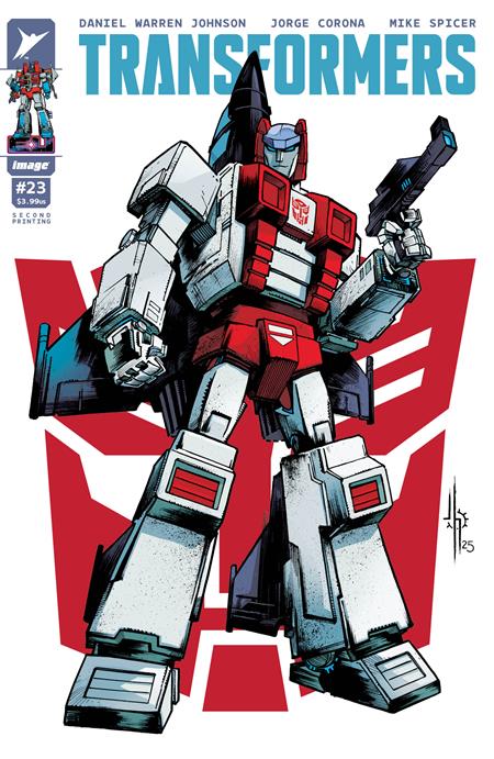 TRANSFORMERS #23 2ND PTG CVR B JASON HOWARD AUTOBOT VAR -- [Expected In Stock Date : 03-18-26]