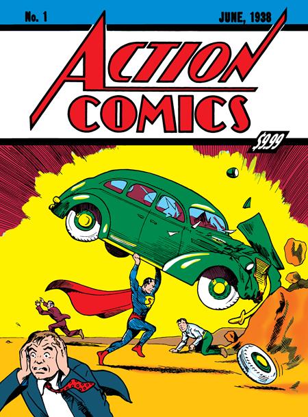 SUPERMAN DAY 2025 - ACTION COMICS #1 GOLDEN AGE SIZED FACSIMILE EDITION CVR A JOE SHUSTER  -- [Expected In Stock Date : 04-09-25]