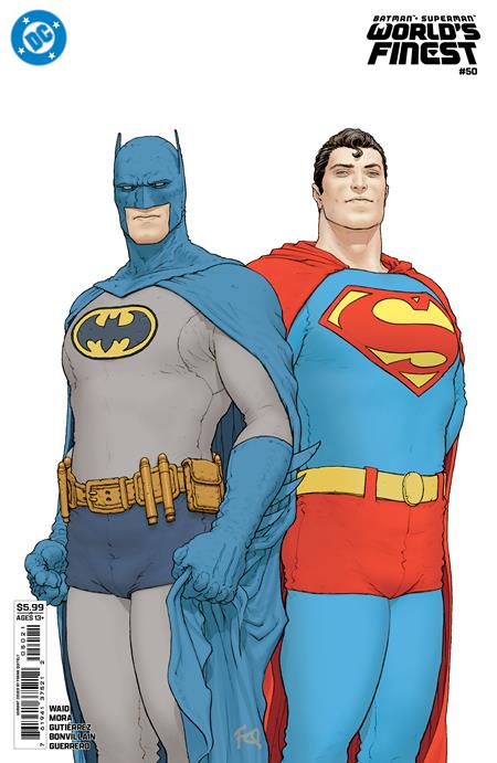BATMAN SUPERMAN WORLDS FINEST #50 CVR B FRANK QUITELY CARD STOCK VAR -- [Expected In Stock Date : 04-01-26]