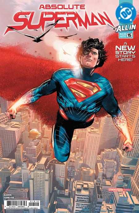 ABSOLUTE SUPERMAN #15 Second Printing Cvr A Rafa Sandoval -- [Expected In Stock Date : 04-08-26]