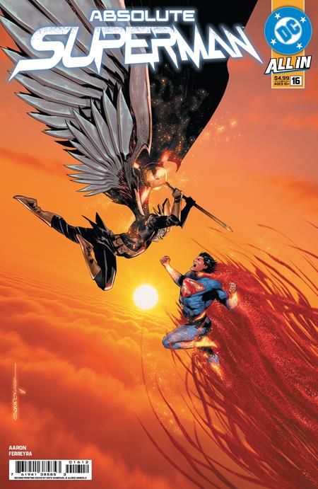 ABSOLUTE SUPERMAN #16 Second Printing Cvr A Rafa Sandoval -- [Expected In Stock Date : 04-08-26]