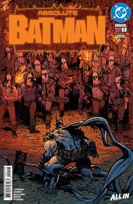 ABSOLUTE BATMAN 2025 ANNUAL #1 (ONE SHOT) Third Printing Cvr A Daniel Warren Johnson  [04-15-26]