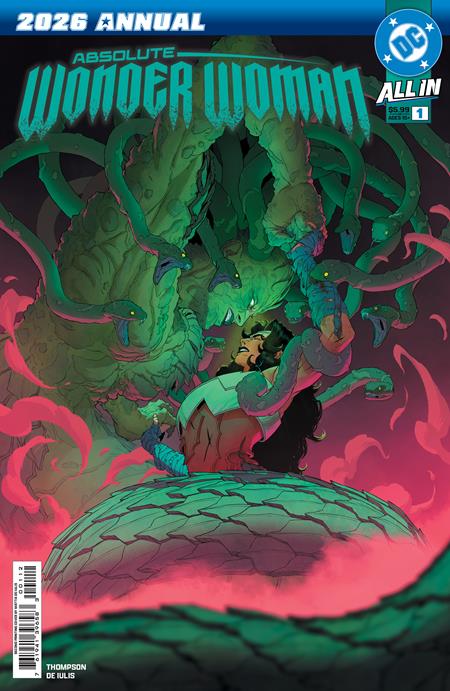 ABSOLUTE WONDER WOMAN ANNUAL 2026 #1 (ONE SHOT) Second Printing Cvr A Mattia De Iulis -- [Expected In Stock Date : 04-15-26]