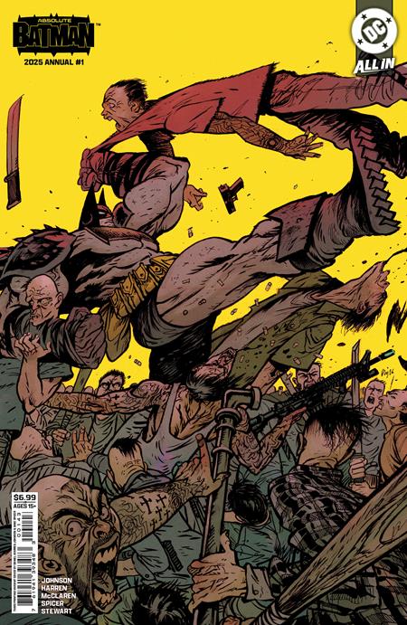 ABSOLUTE BATMAN 2025 ANNUAL #1 (ONE SHOT) Third Printing Cvr C Daniel Warren Johnson Card Stock Var  [04-15-26]