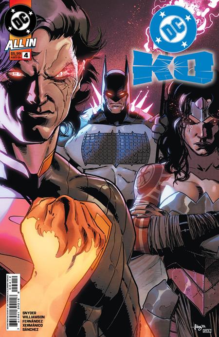 DC K.O. #4 (OF 5) Second Printing Cvr A Javier Fernandez ABSOLUTE TRINITY COVER-- [Expected In Stock Date : 04-29-26]