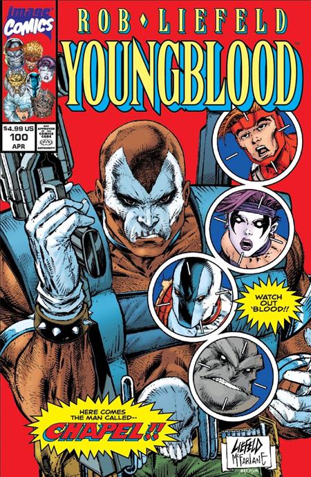 YOUNGBLOOD #100 CVR G ROB LIEFELD & TODD MCFARLANE VAR -- [06-10-26]