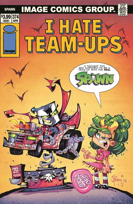 SPAWN #374 CVR C ROB DUENAS I HATE FAIRYLAND TEAM UP VAR-- [Expected In Stock Date : 04-08-26]