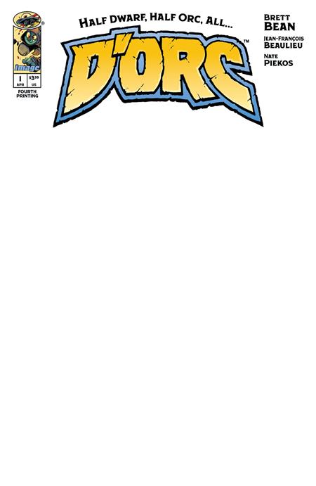 DORC #1 4TH PTG CVR B BLANK SKETCH VAR -- [Expected In Stock Date : 04-08-26]