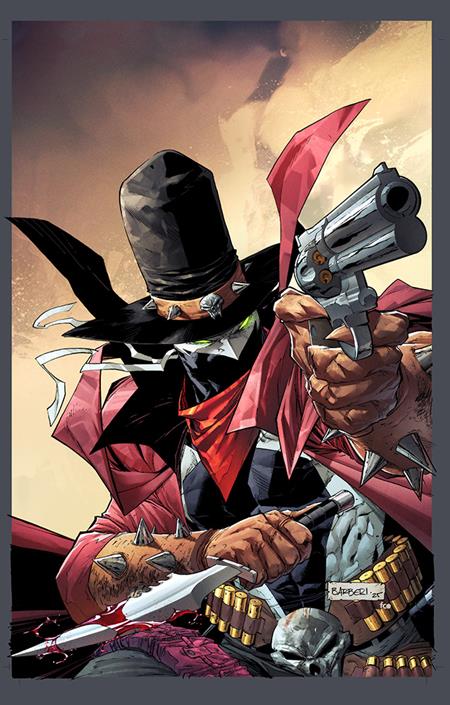 GUNSLINGER SPAWN #54 CVR C INC 1:50 CARLO BARBERI FOIL VIRGIN VAR -- [05-20-26]