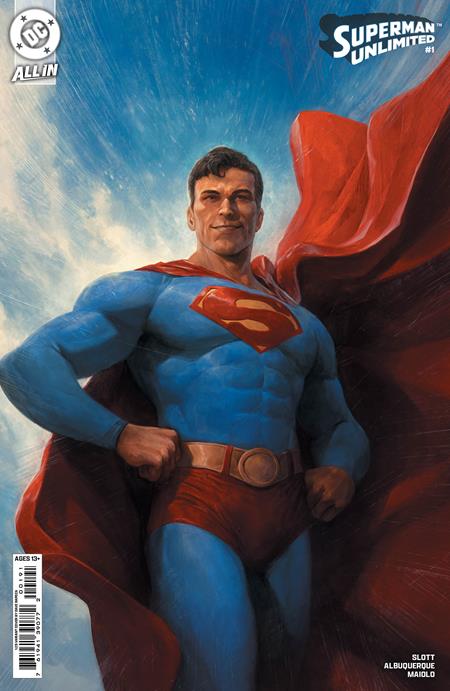 SUPERMAN UNLIMITED #1 CVR J INC 1:25 DAVE RAPOZA CARD STOCK VAR  -- [Expected In Stock Date : 05-21-25]
