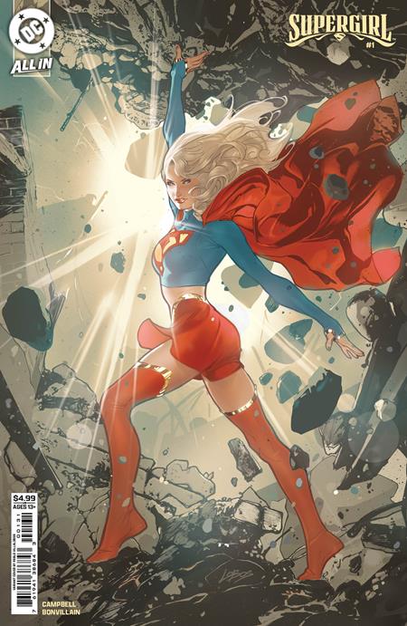 SUPERGIRL #1 CVR C PABLO VILLALOBOS CARD STOCK VAR  -- [Expected In Stock Date : 05-14-25]