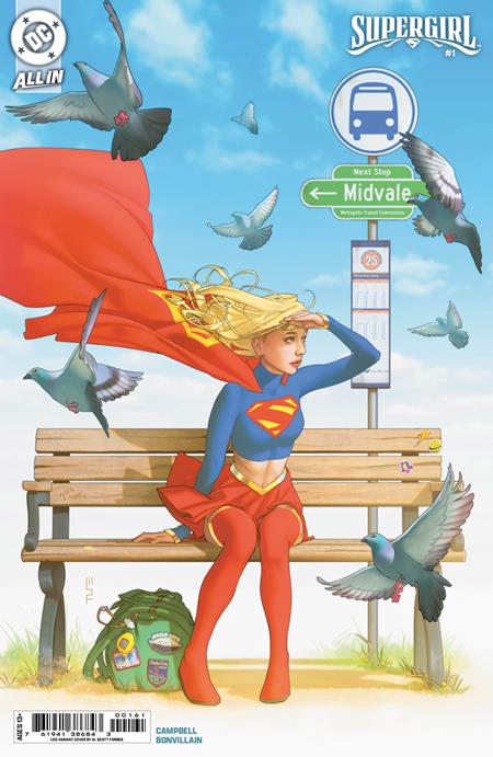 SUPERGIRL #1 CVR H INC 1:50 W SCOTT FORBES CARD STOCK VAR -- [Expected In Stock Date : 05-14-25]