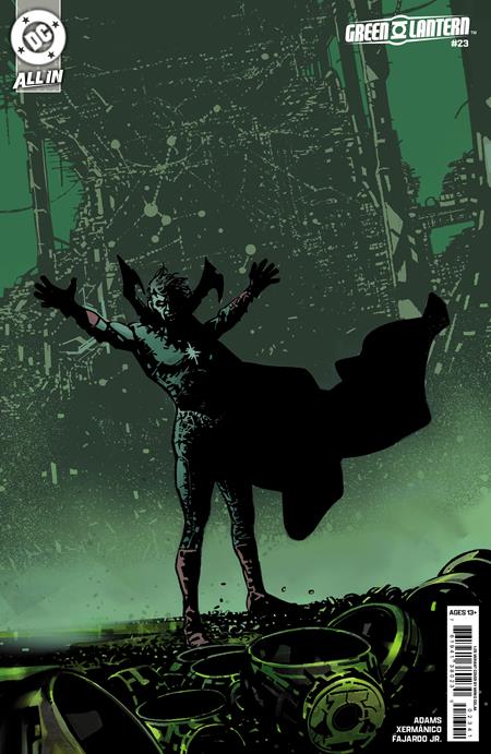 GREEN LANTERN #23 CVR E INC 1:25 MIRKO COLAK CARD STOCK VAR  -- [Expected In Stock Date : 05-28-25]