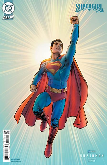 SUPERGIRL #1 CVR I NICOLA SCOTT SUPERMAN MOVIE CARD STOCK VAR  -- [Expected In Stock Date : 05-14-25]