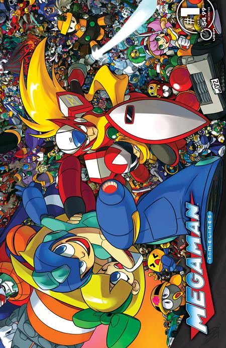 MEGA MAN TIMELINES #1 (ONE SHOT) CVR D INC 1:5 ANDREW DICKMAN WRAPAROUND VAR  -- [Expected In Stock Date : 05-28-25]