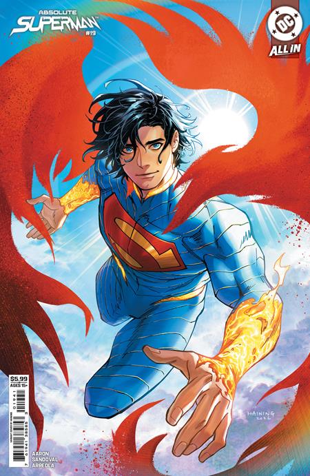 ABSOLUTE SUPERMAN #19 CVR D HAINING CARD STOCK VAR -- [Expected In Stock Date : 05-06-26]