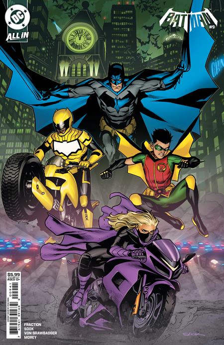 BATMAN #9 CVR D RYAN SOOK CARD STOCK VAR -- [Expected In Stock Date : 05-06-26]